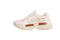 DESAPEGO JULIA FARIA GUCCI SNEAKERS RHYTON WITH LOGO PRINT BEIGE - 39 BR