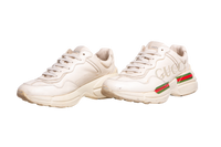 DESAPEGO JULIA FARIA GUCCI SNEAKERS RHYTON WITH LOGO PRINT BEIGE - 39 BR