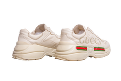 DESAPEGO JULIA FARIA GUCCI SNEAKERS RHYTON WITH LOGO PRINT BEIGE - 39 BR