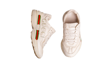 DESAPEGO JULIA FARIA GUCCI SNEAKERS RHYTON WITH LOGO PRINT BEIGE - 39 BR