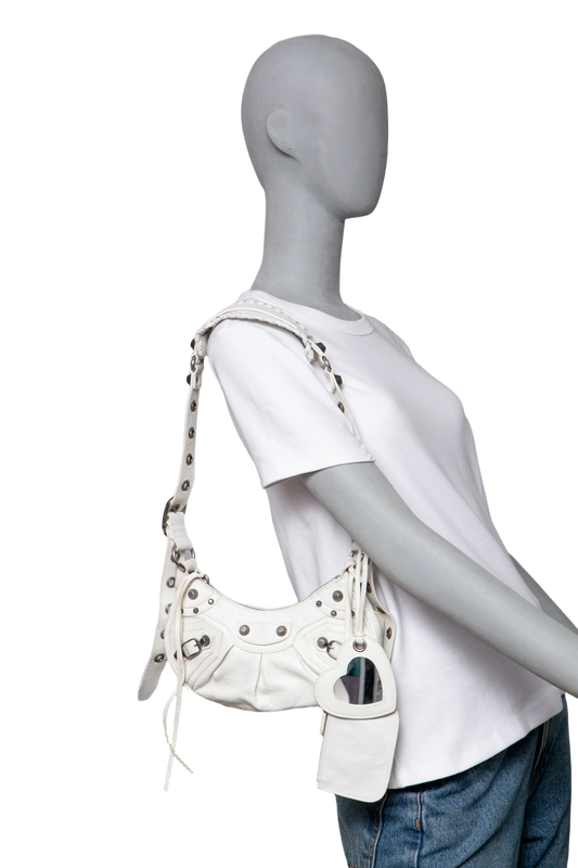 DESAPEGO JULIA FARIA BALENCIAGA LE CAGOLE WHITE