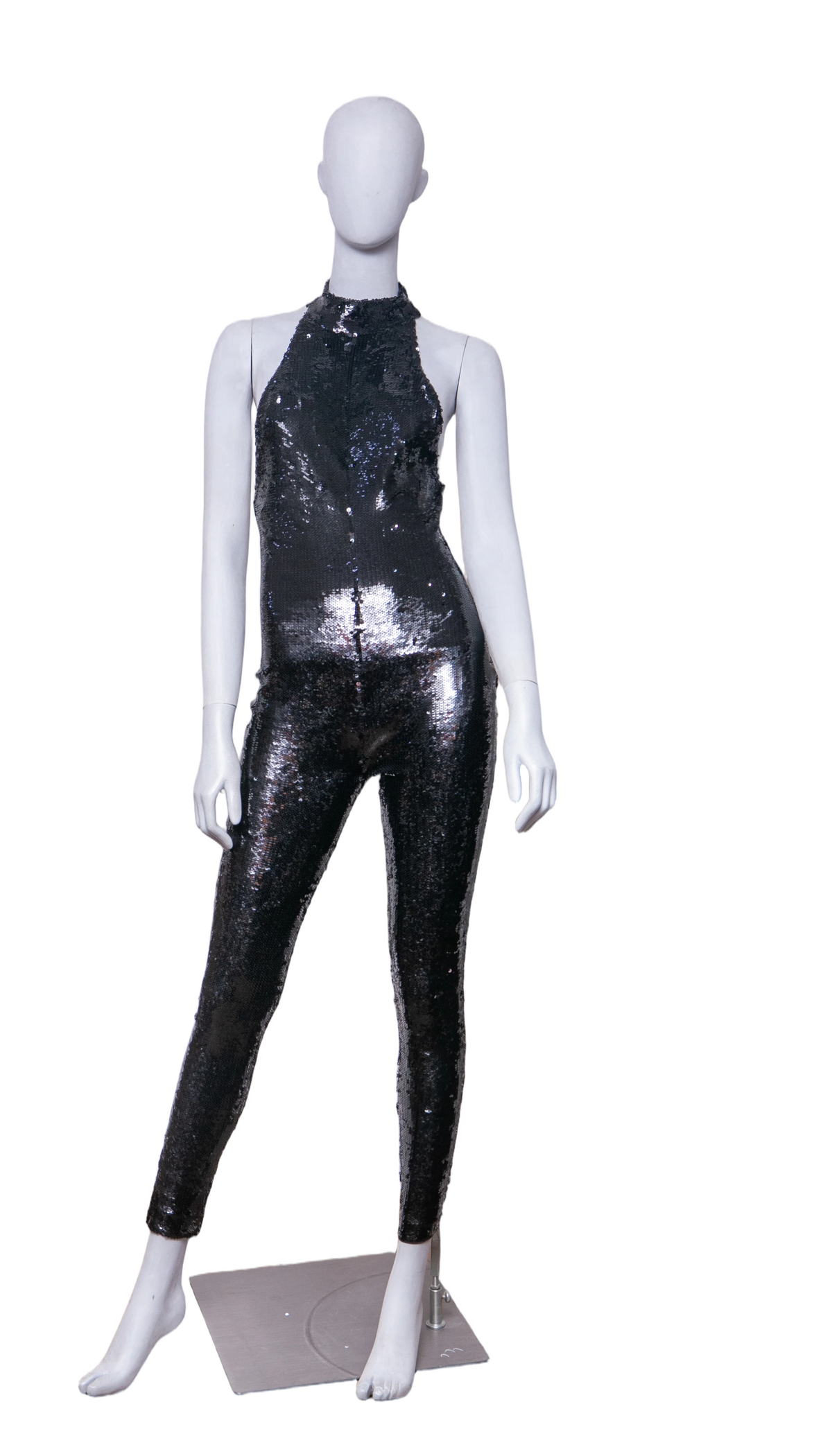 DESAPEGO JULIA FARIA YSL JUMPSUIT SEQUIN BLACK