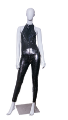 DESAPEGO JULIA FARIA YSL JUMPSUIT SEQUIN BLACK