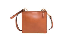 CHLOÉ JANE SMALL TASSEL TRIM BROWN/MULTICOLOR