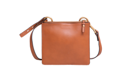 CHLOÉ JANE SMALL TASSEL TRIM BROWN/MULTICOLOR