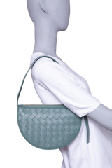 BOTTEGA MINI SUNRISE INTRECCIATO SAGE GREEN