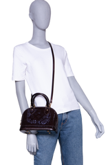 LV ALMA BB PATENT AMARANTE