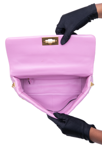 VALENTINO ROMAN STUD LARGE LIGHT PURPLE