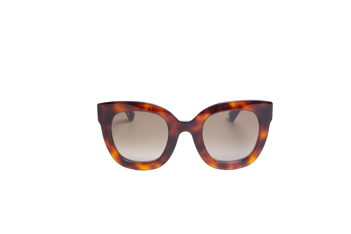 GUCCI CATEYE BEE HAVANA TORTOISE