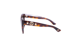 GUCCI CATEYE BEE HAVANA TORTOISE