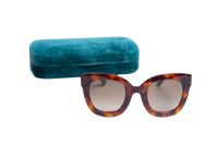 GUCCI CATEYE BEE HAVANA TORTOISE