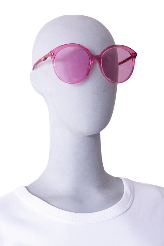 GUCCI ROUND ACETATO PINK