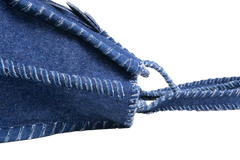 CHLOÉ MONTY MEDIUM TOTE BAG DENIM
