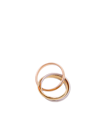 CARTIER RING TRINITY CLASSIC AU WHITE/ROSE/YELLOW