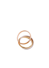 CARTIER RING TRINITY CLASSIC AU WHITE/ROSE/YELLOW