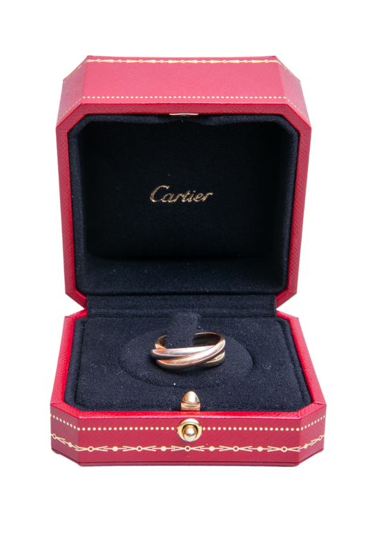 CARTIER RING TRINITY CLASSIC AU WHITE/ROSE/YELLOW