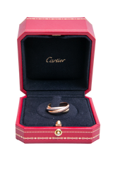 CARTIER RING TRINITY CLASSIC AU WHITE/ROSE/YELLOW