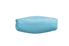 BOTTEGA VENETA MINI POUCH CALFSKIN TURQUOISE