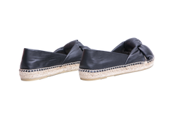 MIU MIU ESPADRILLE NAPPA KNOT BLACK - 38 BR