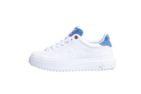 LOUIS VUITTON SNEAKER TIME OUT MONOGRAM WHITE/DENIM - 38 BR