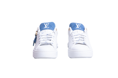 LOUIS VUITTON SNEAKER TIME OUT MONOGRAM WHITE/DENIM - 38 BR