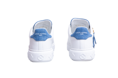 LOUIS VUITTON SNEAKER TIME OUT MONOGRAM WHITE/DENIM - 38 BR