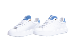 LOUIS VUITTON SNEAKER TIME OUT MONOGRAM WHITE/DENIM - 38 BR