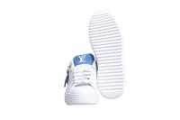 LOUIS VUITTON SNEAKER TIME OUT MONOGRAM WHITE/DENIM - 38 BR