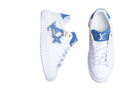 LOUIS VUITTON SNEAKER TIME OUT MONOGRAM WHITE/DENIM - 38 BR