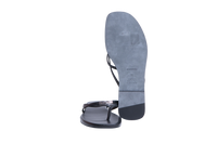HERMÈS SANDAL MISS CALFSKIN BLACK - 38 BR