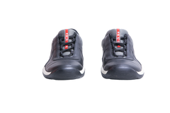 PRADA SNEAKER AMERICA S CUP BLACK/GREY - 38 BR