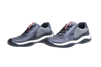 PRADA SNEAKER AMERICA S CUP BLACK/GREY - 38 BR