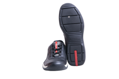 PRADA SNEAKER AMERICA S CUP BLACK/GREY - 38 BR