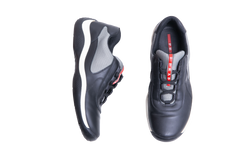 PRADA SNEAKER AMERICA S CUP BLACK/GREY - 38 BR