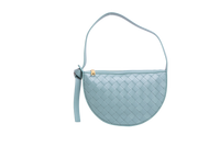 BOTTEGA MINI SUNRISE INTRECCIATO SAGE GREEN