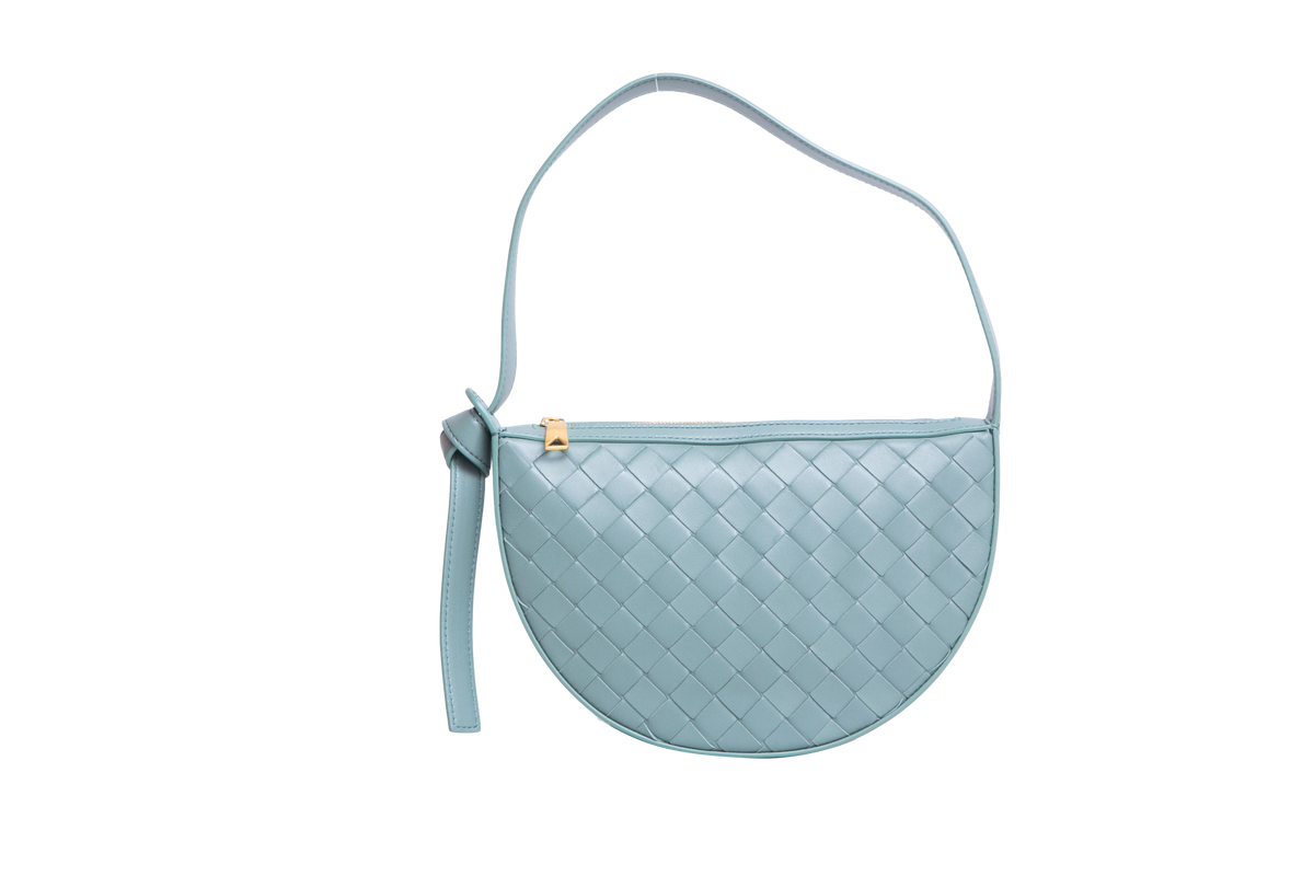 BOTTEGA MINI SUNRISE INTRECCIATO SAGE GREEN