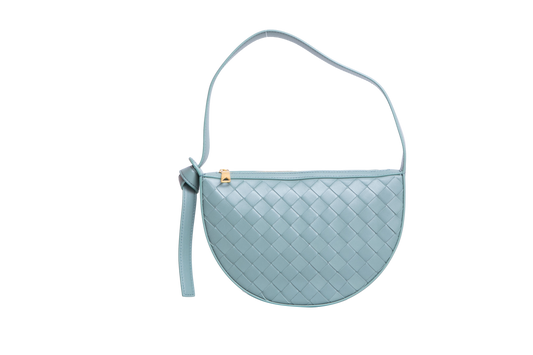 BOTTEGA MINI SUNRISE INTRECCIATO SAGE GREEN
