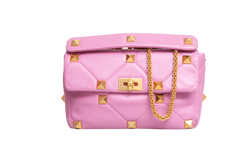 VALENTINO ROMAN STUD LARGE LIGHT PURPLE