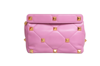VALENTINO ROMAN STUD LARGE LIGHT PURPLE