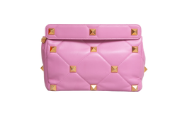 VALENTINO ROMAN STUD LARGE LIGHT PURPLE