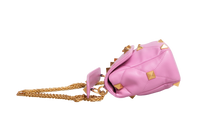 VALENTINO ROMAN STUD LARGE LIGHT PURPLE