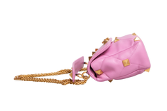 VALENTINO ROMAN STUD LARGE LIGHT PURPLE