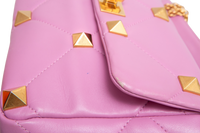 VALENTINO ROMAN STUD LARGE LIGHT PURPLE