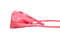 PRADA GALLERIA MEDIUM DOUBLE ZÍPER SAFFIANO PINK