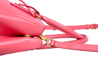 PRADA GALLERIA MEDIUM DOUBLE ZÍPER SAFFIANO PINK
