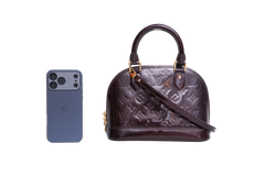 LV ALMA BB PATENT AMARANTE