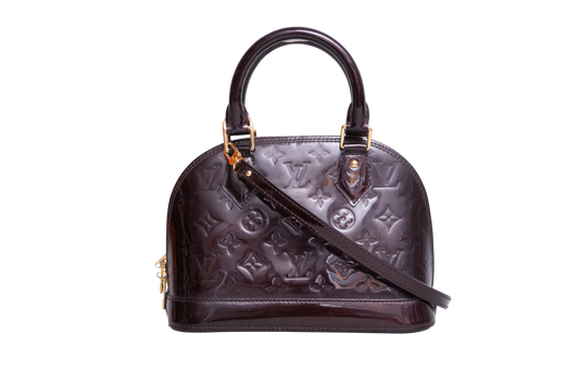 LV ALMA BB PATENT AMARANTE