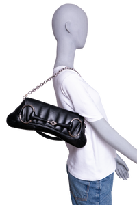 GUCCI HORSEBIT CHAIN MEDIUM BLACK