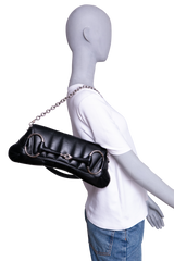 GUCCI HORSEBIT CHAIN MEDIUM BLACK