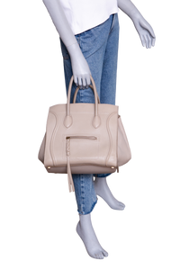 CELINE PHANTOM LUGGAGE LEATHER BEIGE